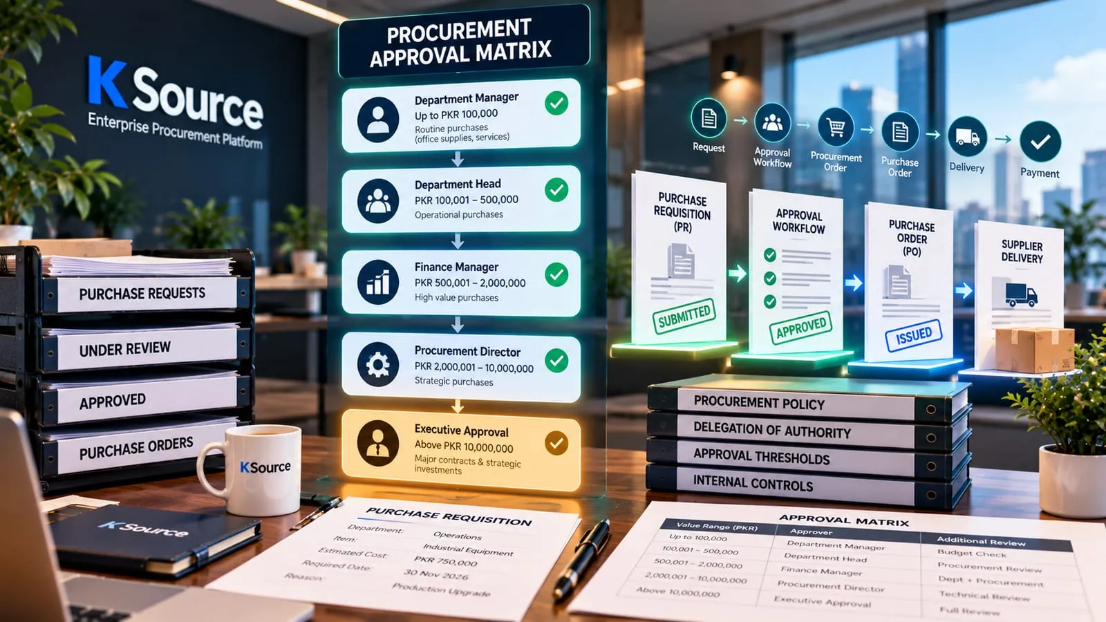 Procurement Approval Matrix: Control Spending Without Slowing Purchasing